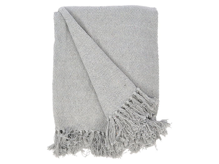 Giftdecor Couverture Pompon Gris 120x150 cm (Set de 12) Giftdecor Couverture Pompon Gris 120x150 cm (Set de 12)