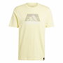 T-shirt à manches courtes homme Adidas Codes Bos Graphic Jaune