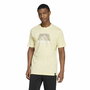 T-shirt à manches courtes homme Adidas Codes Bos Graphic Jaune