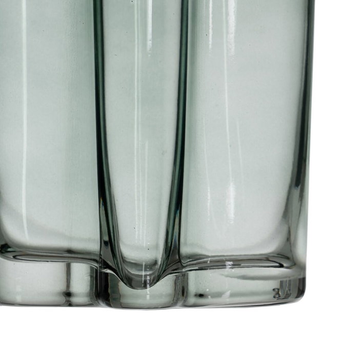 BigBuy Home Vase Bleu Verre 15 x 9 x 20,5 cm