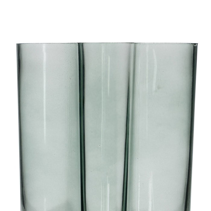 BigBuy Home Vase Bleu Verre 15 x 9 x 20,5 cm
