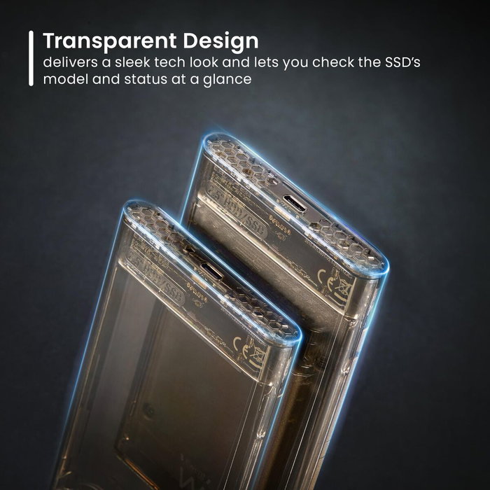 Disque Dur Externe Ewent ew7068 Transparent 2,5"