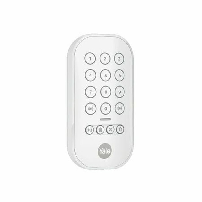Yale - Clavier pour alarme intelligente avec commande de 4 zones, bouton de panique et contrôle par code PIN sécurisé Yale - Clavier pour alarme intelligente avec commande de 4 zones, bouton de panique et contrôle par code PIN sécurisé