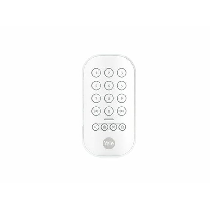 Yale - Clavier pour alarme intelligente avec commande de 4 zones, bouton de panique et contrôle par code PIN sécurisé Yale - Clavier pour alarme intelligente avec commande de 4 zones, bouton de panique et contrôle par code PIN sécurisé