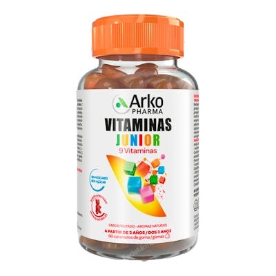 Arkopharma Arkovital Multivitaminico Vitam Junior 60 Caramels - Complément Alimentaire Multivitaminé pour Enfants Arkopharma Arkovital Multivitaminico Vitam Junior 60 Caramels - Complément Alimentaire Multivitaminé pour Enfants