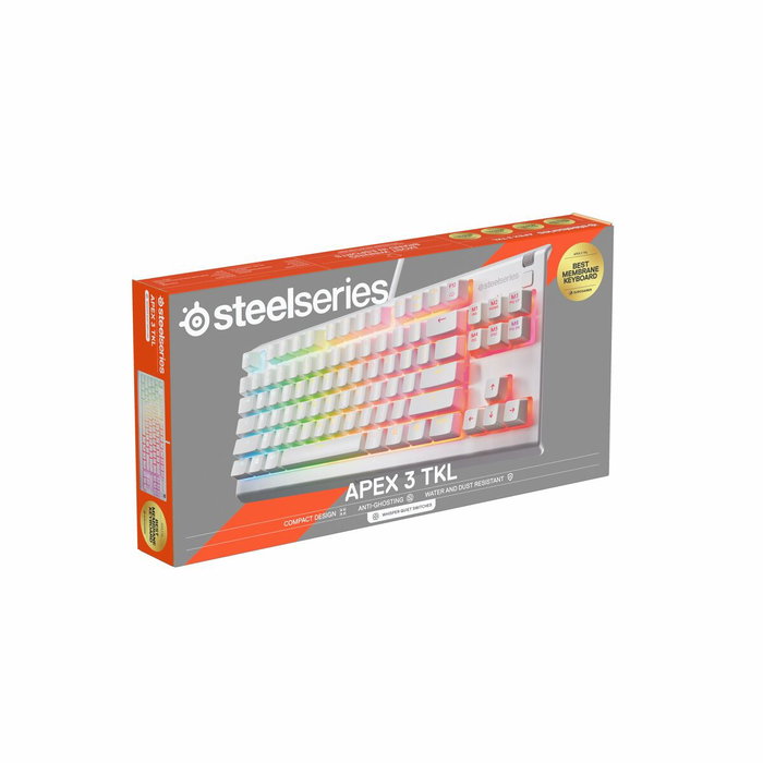 Clavier SteelSeries 64819 Blanc Clavier SteelSeries 64819 Blanc
