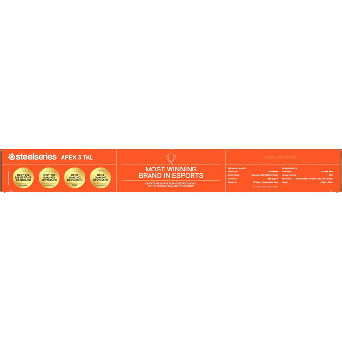 Clavier SteelSeries 64819 Blanc