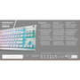 Clavier SteelSeries 64819 Blanc