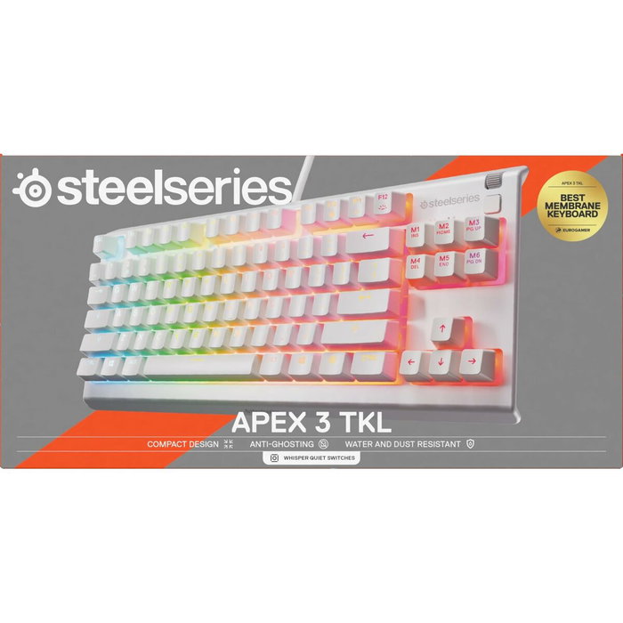 Clavier SteelSeries 64819 Blanc Clavier SteelSeries 64819 Blanc