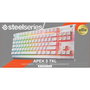 Clavier SteelSeries 64819 Blanc