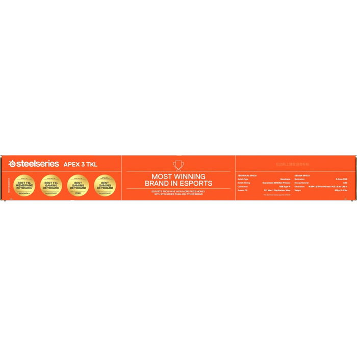 Clavier SteelSeries 64819 Blanc Clavier SteelSeries 64819 Blanc