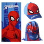 Serviette de plage Spider-Man Bleu 70 x 140 cm