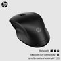 HP 255 - Souris sans fil ambidextre avec double connectivité (Bluetooth 5.0 et USB) et capteur 1600 DPI pour Windows, ChromeOS, macOS