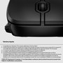 HP 255 - Souris sans fil ambidextre avec double connectivité (Bluetooth 5.0 et USB) et capteur 1600 DPI pour Windows, ChromeOS, macOS