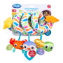 PLAYGRO Ocean Adventure Twirly Whirly 0188664 - Jeu d'éveil avec Cangrejo, Pingüino y Tortuga, accrochable, multilingue