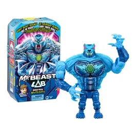 Mrbeast Lab Figurine géante Mega Mutator Panthar - 23 cm