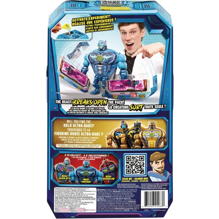 Mrbeast Lab Figurine géante Mega Mutator Panthar - 23 cm Mrbeast Lab Figurine géante Mega Mutator Panthar - 23 cm