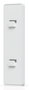 Ubiquiti - Support mural magnétique pour UniFi - Floating Mount - Polycarbonate et caoutchouc silicone - 125,6 x 40,4 x