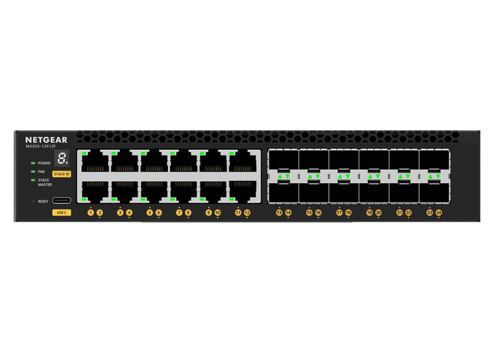 Netgear M4350-12X12F Switch 12 ports Multi-Gig et 12 ports SFP+