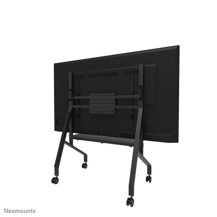 Neomounts FL50 - 525BL1 Support au sol mobile pour écrans plats 55 à 86 pouces - Capacité 76 kg - Plateau média - Noir