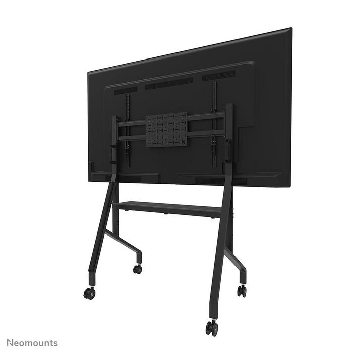 Neomounts FL50 - 525BL1 Support au sol mobile pour écrans plats 55 à 86 pouces - Capacité 76 kg - Plateau média - Noir