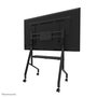 Neomounts FL50 - 525BL1 Support au sol mobile pour écrans plats 55 à 86 pouces - Capacité 76 kg - Plateau média - Noir