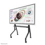 Neomounts FL50 - 525BL1 Support au sol mobile pour écrans plats 55 à 86 pouces - Capacité 76 kg - Plateau média - Noir