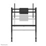 Neomounts FL50 - 525BL1 Support au sol mobile pour écrans plats 55 à 86 pouces - Capacité 76 kg - Plateau média - Noir