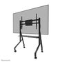 Neomounts FL50 - 525BL1 Support au sol mobile pour écrans plats 55 à 86 pouces - Capacité 76 kg - Plateau média - Noir