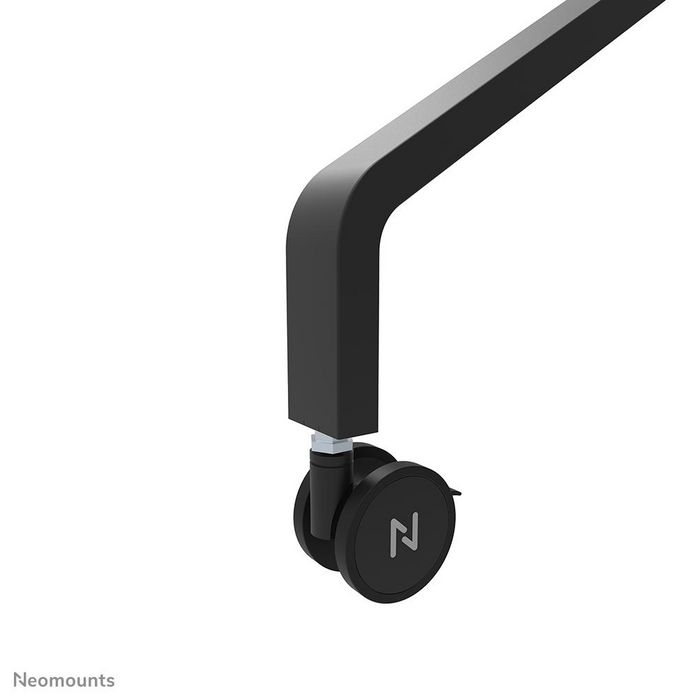 Neomounts FL50 - 525BL1 Support au sol mobile pour écrans plats 55 à 86 pouces - Capacité 76 kg - Plateau média - Noir
