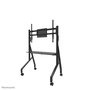 Neomounts FL50 - 525BL1 Support au sol mobile pour écrans plats 55 à 86 pouces - Capacité 76 kg - Plateau média - Noir