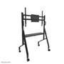 Neomounts FL50 - 525BL1 Support au sol mobile pour écrans plats 55 à 86 pouces - Capacité 76 kg - Plateau média - Noir