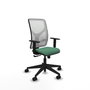 PIQUERAS Y CRESPO Chaise Motilla Synchro Vert émeraude/Blanc