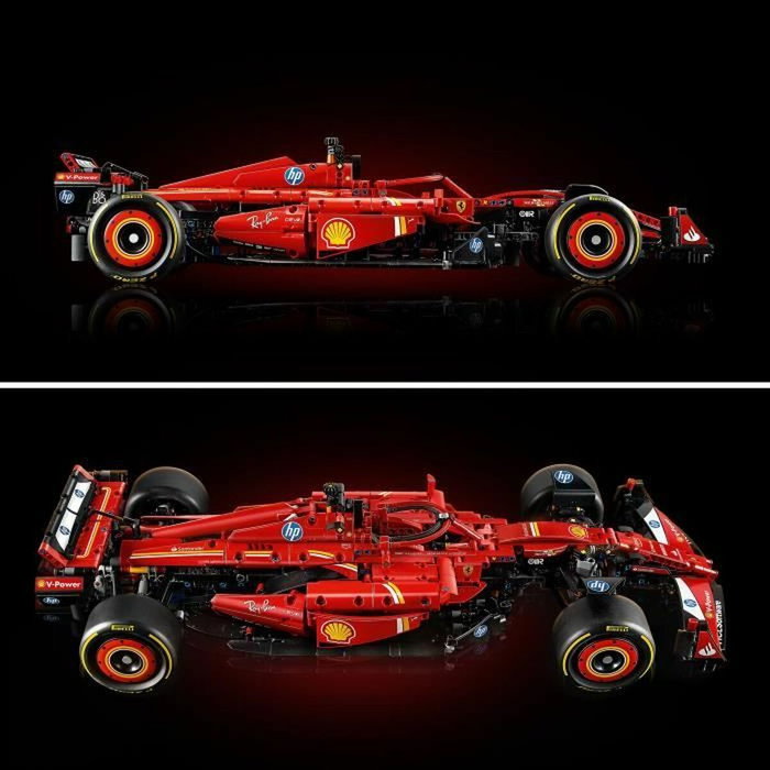 LEGO Technic 42207 Ferrari SF-24 - Voiture de collection avec moteur V6