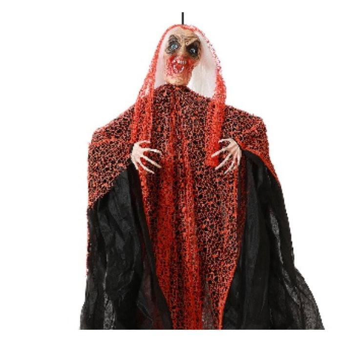 BigBuy Home Sorcière Décoration d'Halloween Lumineuse