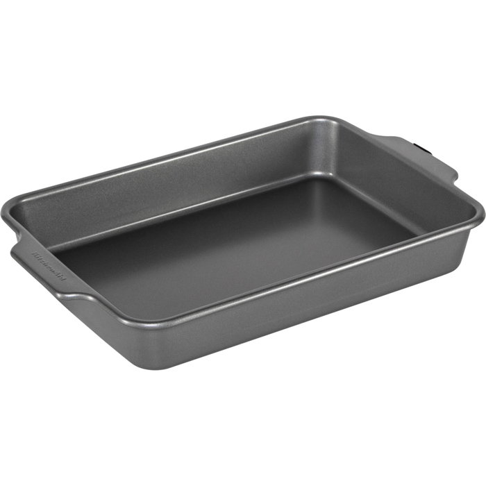 KitchenAid Plaque de cuisson rectangulaire 33 x 22 cm grise KitchenAid Plaque de cuisson rectangulaire 33 x 22 cm grise