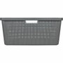 Curver Corbeille à Linge Jute 46 L - Anthracite
