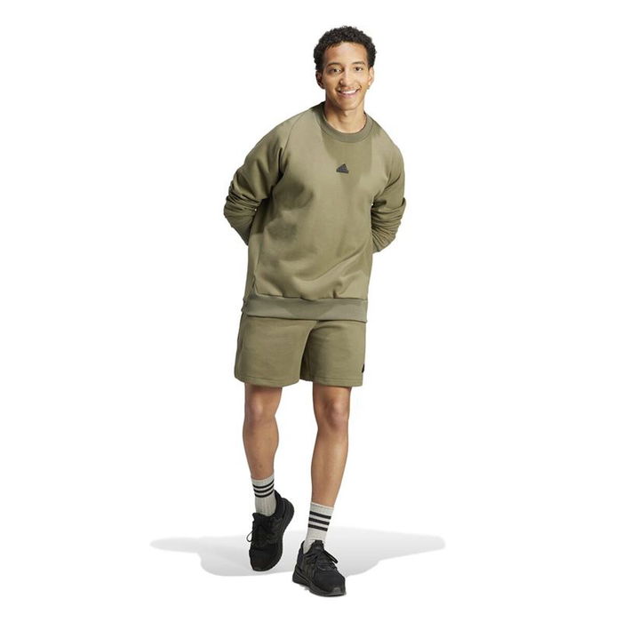 Sweat sans capuche homme Adidas Z.N.E. Marron