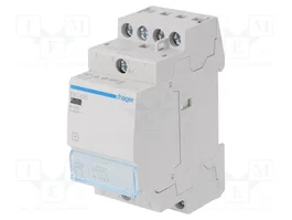 HAGER ESC Contacteur 4 pôles NO x4 25A 230VAC