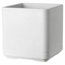 Deroma Pot de fleurs Cube Cosmo Perle 38 x h39 cm