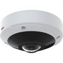 Axis M3057-PLR Mk II Caméra Dôme Fisheye 6Mp 180° 360° WDR IR pour Transport