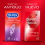 Durex Sensitive Total Contact préservatifs ultra fins, 12 unités
