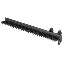 Servetto Porte-cravates Anka EX Anthracite et Transparent