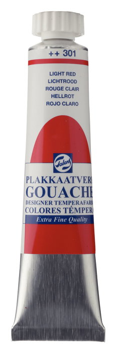 Talens Peinture Tempera Extra Fine Rojo Claro 301 - 20 ml Talens Peinture Tempera Extra Fine Rojo Claro 301 - 20 ml