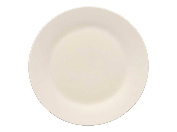 VESSIA Assiette à dessert en porcelaine blanche 20,5 cm