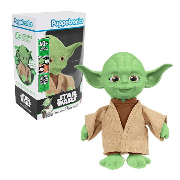 Bizak Peluche Star Wars Yoda Palm Puppetronic 22 cm
