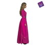 My Other Me Déguisement Princesse Médiévale Rose M/L