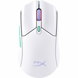 HyperX 8R2E7AA Souris de Jeu Pulsefire Haste 2 Core Blanc - Capteur Haute Précision, Ultra Léger, Câble USB Détachable