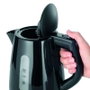 Severin WK3410 - Bouilloire électrique 1 litre, 2200 W, design compact, noir