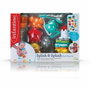 Infantino Coffret de bain 17 pièces - Gobelets, aspergeurs et pêche à la ligne